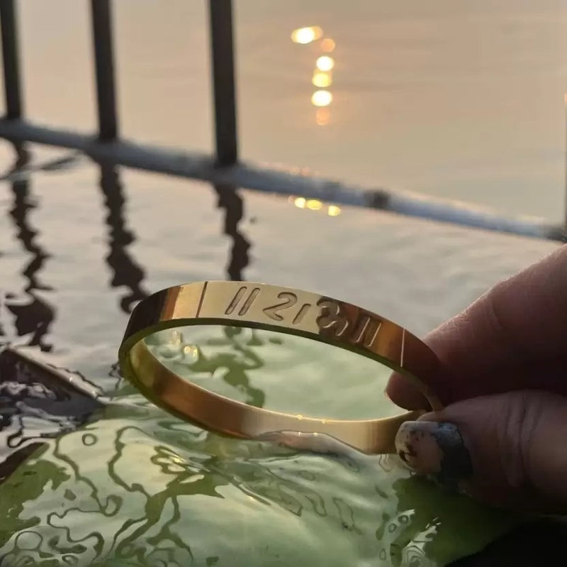 //RAM// Gold Bracelet for Men & Boys style image